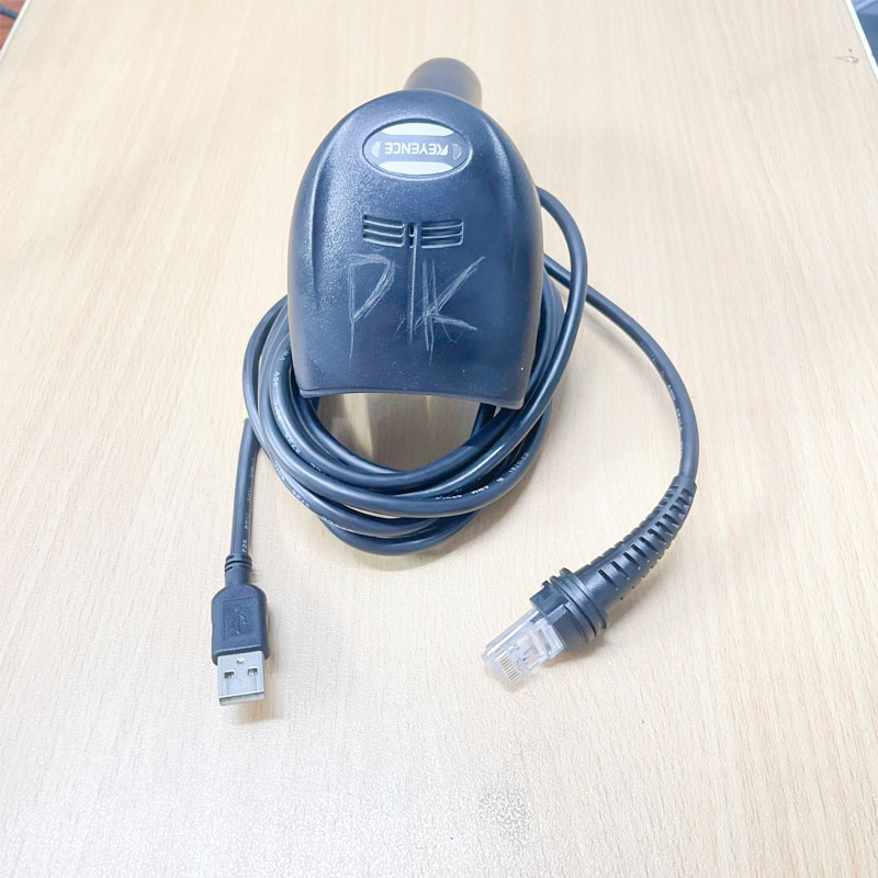 Cáp Máy Quét Mã Vạch KEYENCE HR-100 Series HR-1C3UN USB to RJ50 10P10C Dài 3M Communication Cable For HR-100 Series USB Shielded