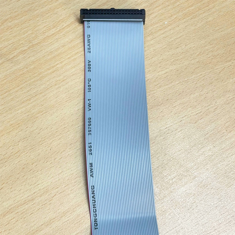 Cáp Kết Nối I/O PLC Cable IDC 40 Pin 2.54mm to Y Splitter 4 IDC Flat Ribbon 10 Pin Dài 0.5M
