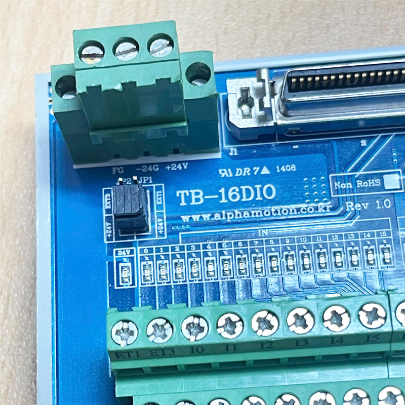Cầu Đấu Original TB-16DIO Alphamotion Terminal Block SCSI MDR Connector 68 Pin Female Interface in Korea