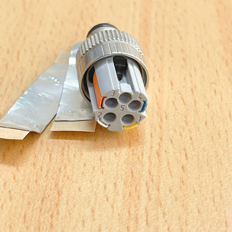 Đầu Nối M12 Phoenix Contact SACC-M12MSD-4PN SH D-Code 4 Pin Male Circular Connector