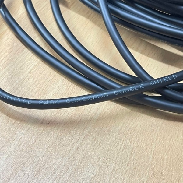 Cáp Điều Khiển 6 Lõi Có Lưới Chống Nhiễu Tiết Diện Lõi: 0.32mm2  6Cx22AWG OD 6.0mm