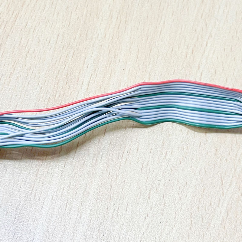 Cáp Bẹ Nhiều Màu 16 Pin 2.54mm Pitch 2x8P 16 Wire IDC Flat Rainbow Ribbon Cable IDC Female to Female Dài 90Cm