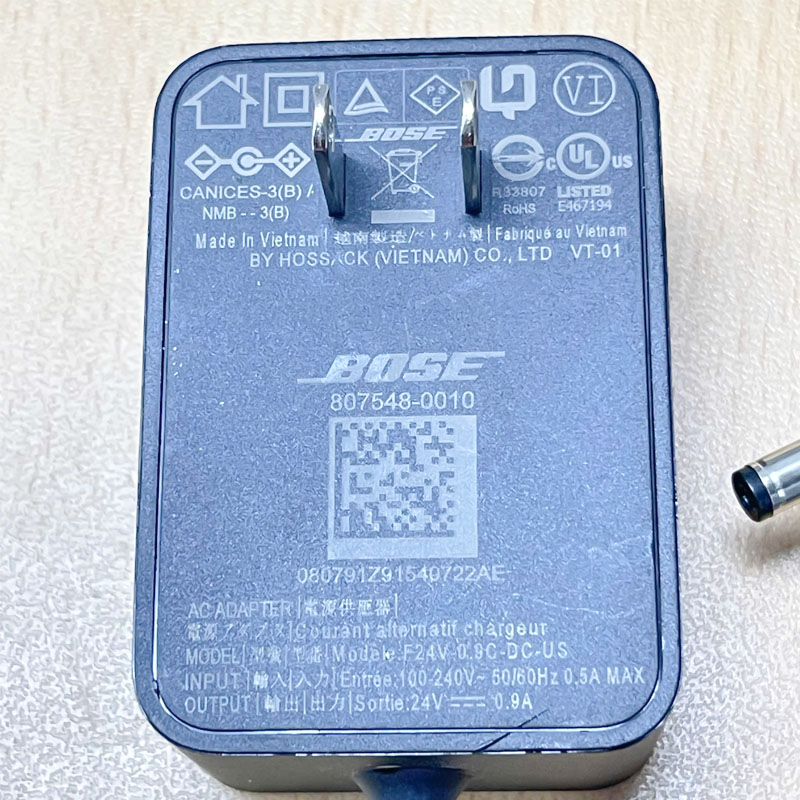 Chuyển nguồn Adapter 24V 0.9A F24V-0.9C-DC-US Chân Cắm DC Size 5.5mm x 2.5mm Dùng cho máy lọc nước COWAY