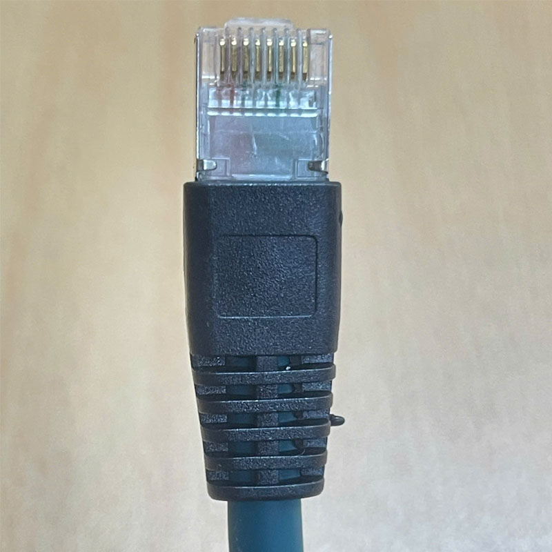 Cáp Cable M12 4 Pin D-Code Male Connector to to RJ45 Connector High Flex CAT5E Shielded Dài 5M Shielded Cable For Camera Industrial Ethernet Communication & Switch POE