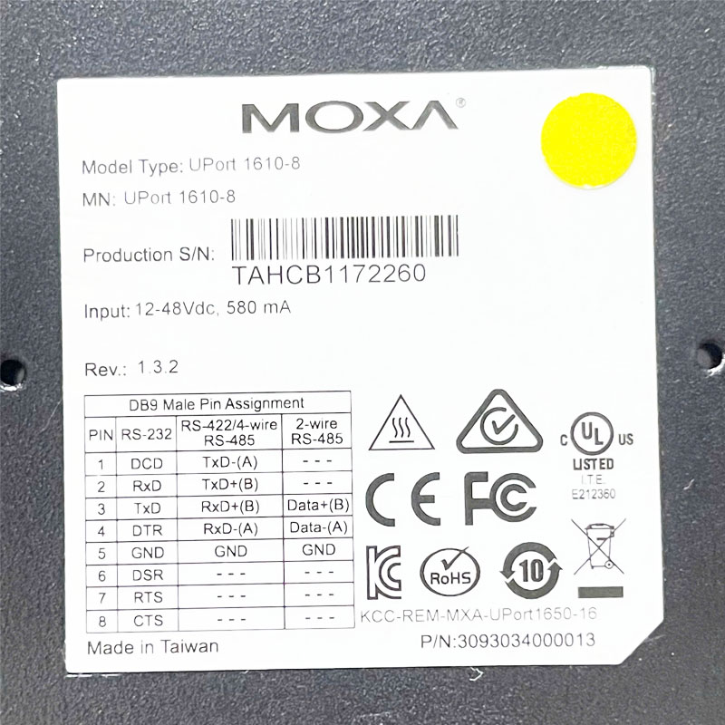 Bộ Chuyển Đổi Moxa UPort 1610-8 USB to 8 Port RS-232 Serial