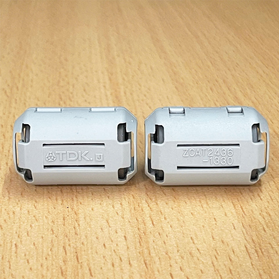 Bộ Lọc Khử Từ Chống Nhiễu TDK ZCAT2436-1330 Ferrite Core Cable Max OD 13mm
