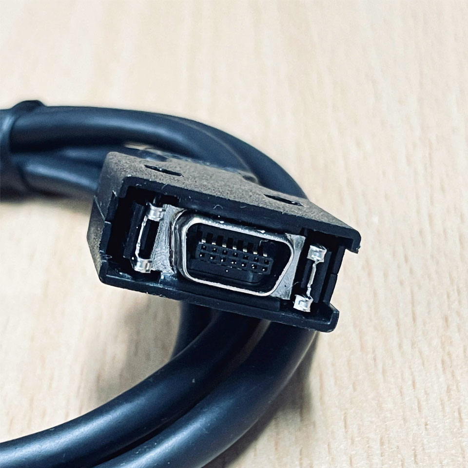 Cáp Kết Nối Cable SCSI MDR 14 Pin Male to Male Dài 1M Connect Thân Kính Hiển Vi Đo Lường Nikon Measuring Microscope Đến Bộ Hiển Thị Số Digital Readout - DRO
