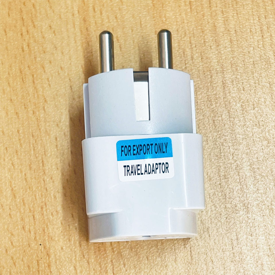 Rắc Chuyển Nguồn Travel Adapter EU Plug to Universal Adapter SKYHE White 10A 250V SZ-008