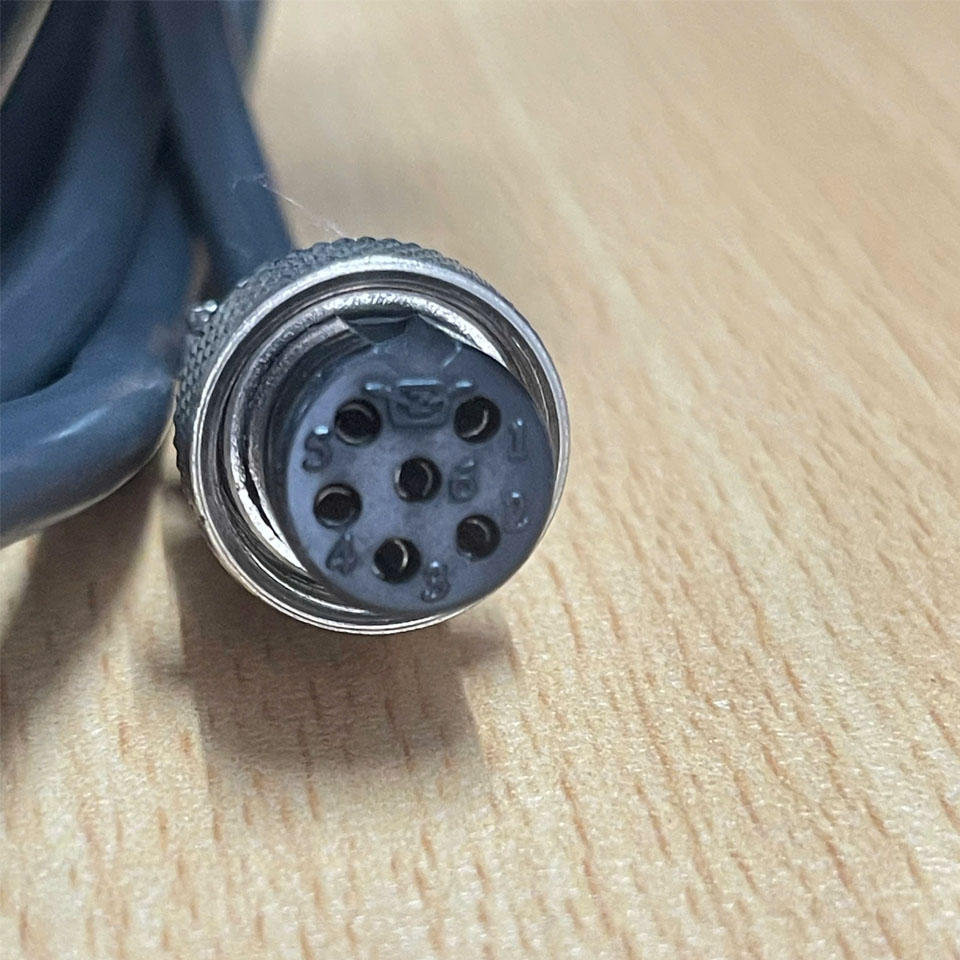 Cáp GX16 6 Pin Female to Female Dài 2.5M Cable GX16 6 Pin Panel Mount Circular Aviation Connector For Car Video Camera