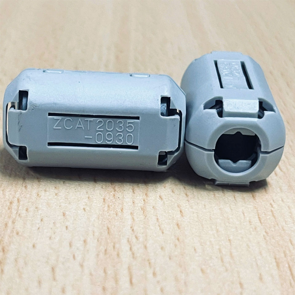 Bộ Lọc Khử Từ Kẹp Dây Tín Hiệu Chống Nhiễu TDK ZCAT2035-0930 Ferrite Clip On Core Cable Max OD 9mm Noise Suppressor EMI RFI Clip Choke
