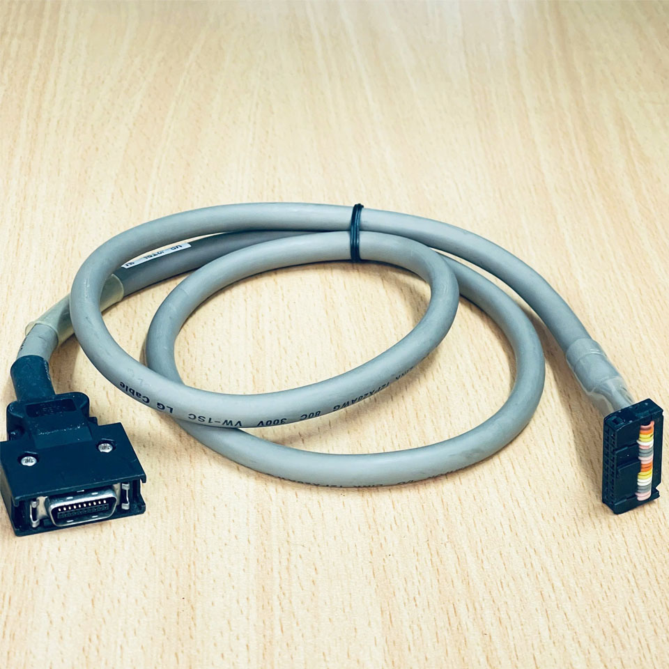 Cáp Kết Nối MR-J2TBL 1M Dài 1M Cable Connector 3M MDR 10320 20 Pin Male to IDC 20 Pin Female ForServo Drive  Mitsubishi Terminal Block