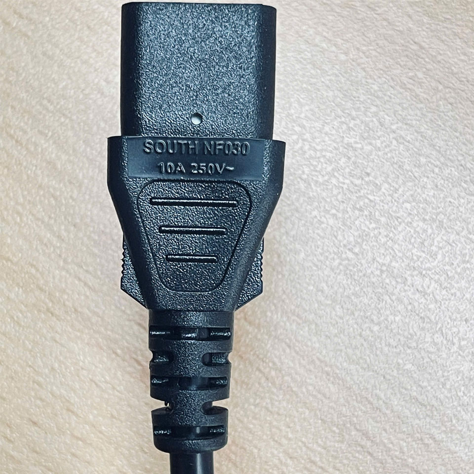 Dây Nguồn SOUTH NF-013 NF030 European Schuko Power Cord IEC320 C13 10A 250V 3x1.0mm² Length 1.8M