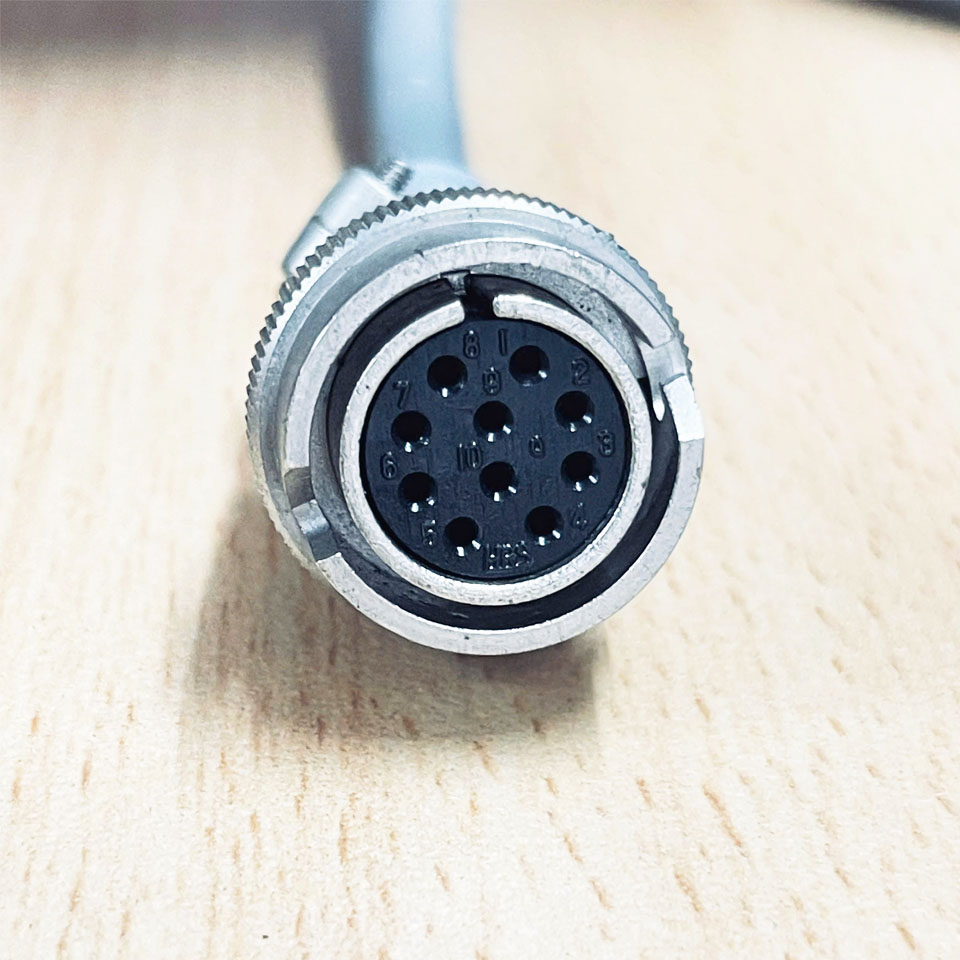 Jack Original Connector Hirose RM15TPD-10S(81) HRS 10 Pin Female Circular For Camera Industrial Robotic Automated Machines