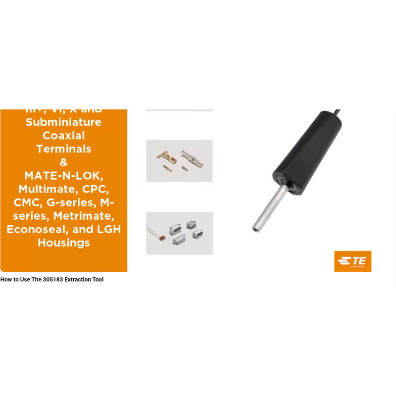 Dụng Cụ Tháo Lắp Tiếp Điểm AMP 305183 Extraction Pin & Socket Tool