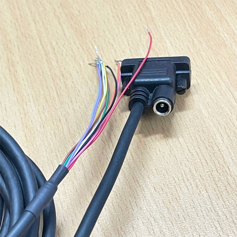 Cáp Power I/O M12 17-pin A-Coded Female to 10 Core Flying Lead Cable ...