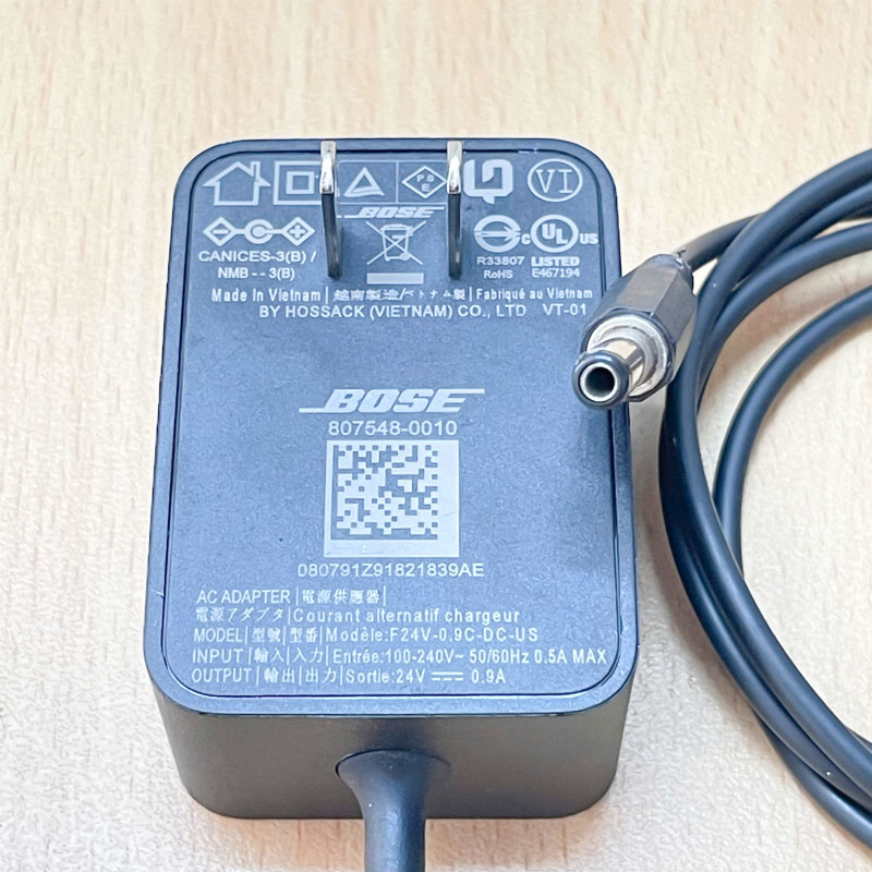 Chuyển nguồn Adapter 24V 0.9A F24V-0.9C-DC-US Chân Cắm DC Size 5.5mm x 2.5mm Dùng cho máy lọc nước COWAY