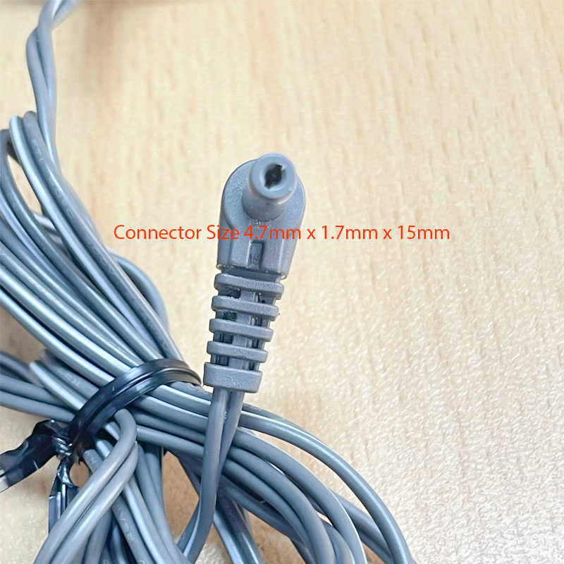 Chuyển Nguồn Adapter 5.5V 500mA Panasonic PNLV226CN For Panasonic cordless phone KX-TGB110 Connector Size 4.7mm x 1.7mm x 15mm