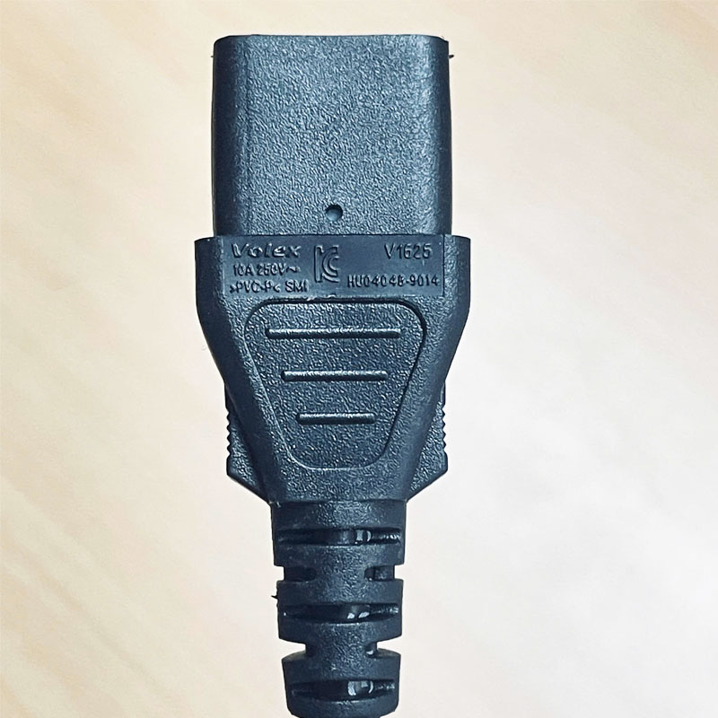 Dây Nguồn 2 Chân Tròn Cisco 72-0460 Volex M2511 V1625 AC Power Cord Europe Plug Schuko CEE 7/7 to IEC320 C13 10A 250V 3x1.0mm² Length 2.5M