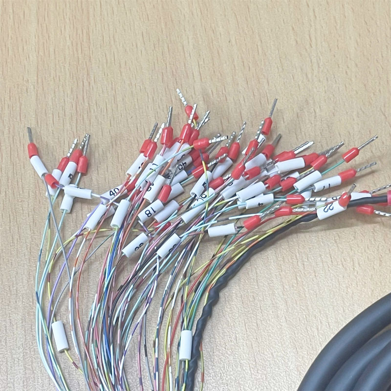 Cáp SCSI HPCN MDR 50 Pin Khóa vít Dài 2M I/O Cable MDR 50 Pin Male to 50 Core For Mitsubishi Servo CN1 J3 J4 JE-A CN1 Connector