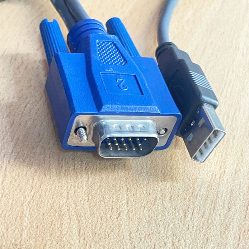 Bộ Chuyển Mạch KVM Console MyPico 2 KMP2UC Rextron Micro 2 Port PS/2 KVM with PS/2-USB Lead Bundle Freepost