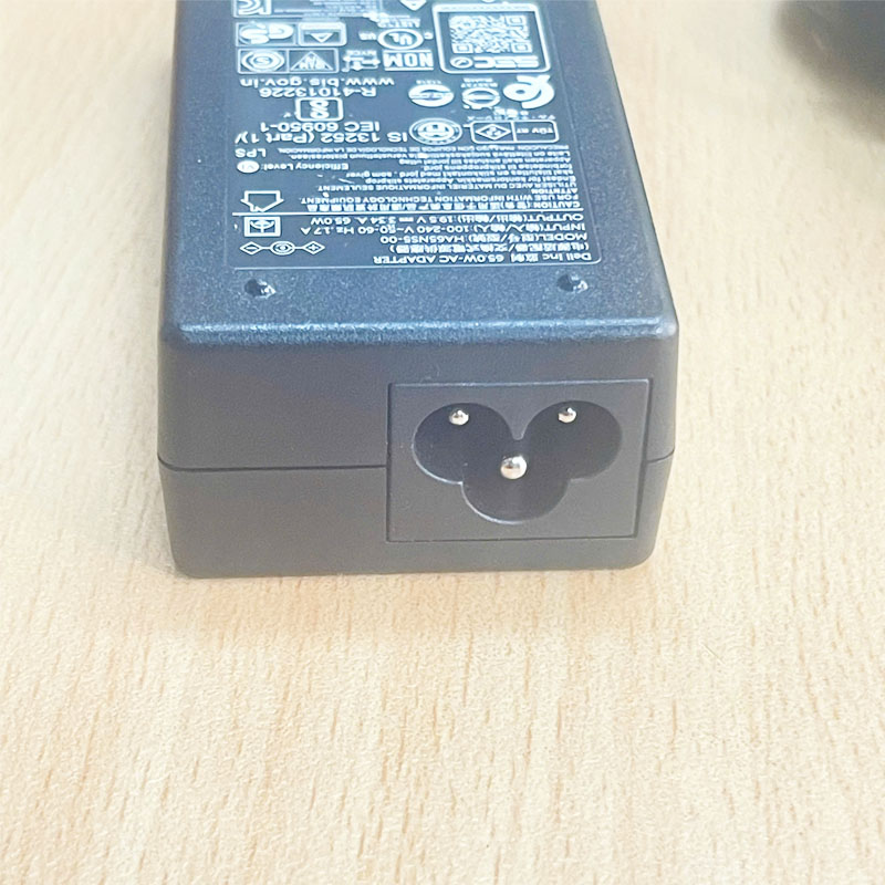 Chuyển Nguồn Adapter DELL 19.5V 3.34A 65W HA65NS5-00 Connector Size 4.5mm x 3.0mm For Laptop Dell