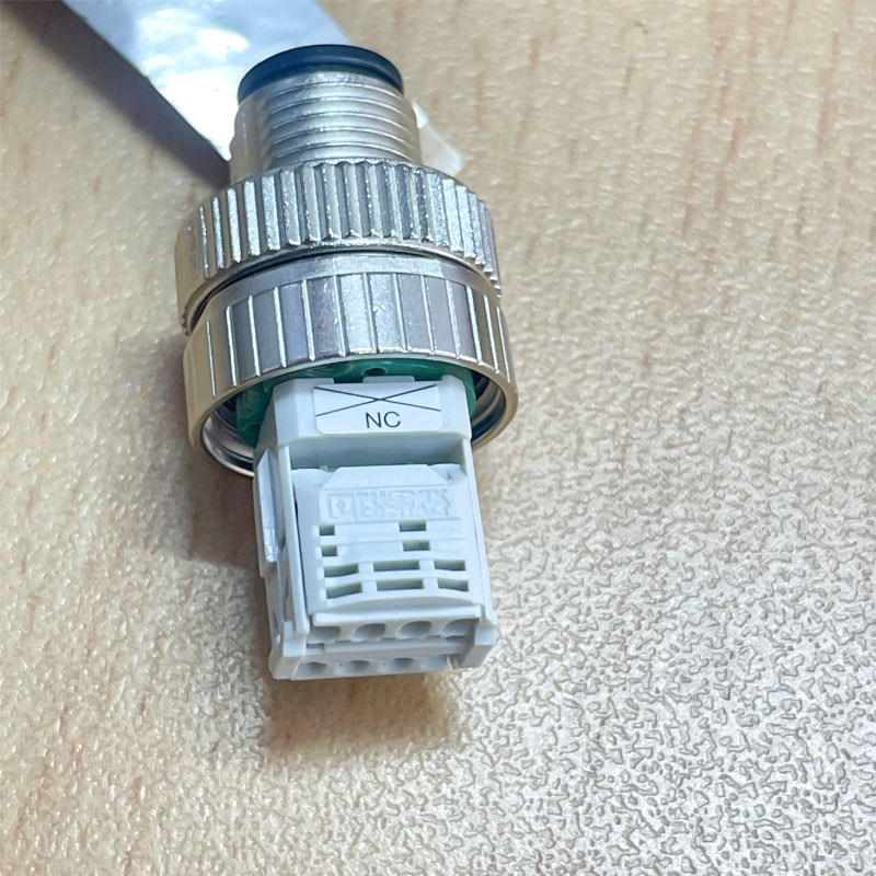 Đầu Jack Phoenix Contact SACC-M12MSD-4Q SH PN D-Code 4 Pin Male Circular Connector