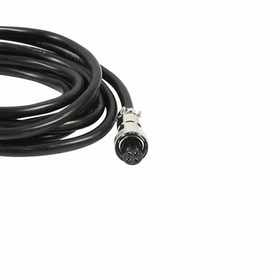 Cáp GX12 4 Pin Female to Female Circular Cable Connector Dài 2M For Máy Đóng Gói Tự Động