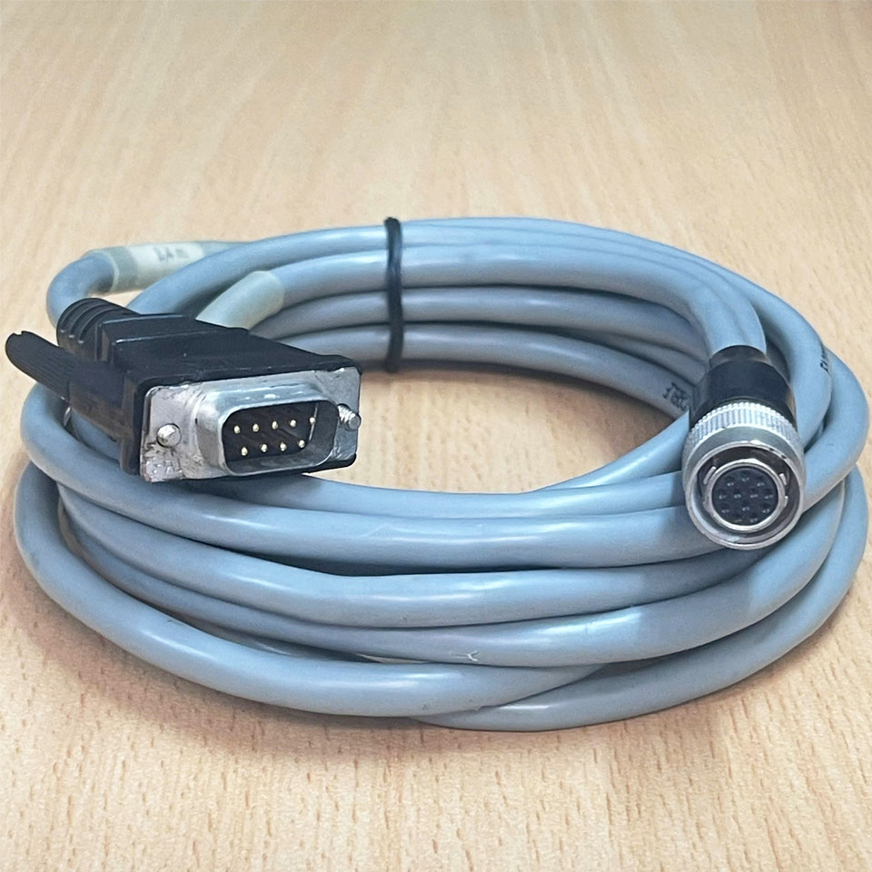 Cáp Hirose HR10A-10P-12S(73) 12 Pin Female to DB9 RS232 9 Pin Male Cable Dài 3.4M For Sony CCD Industrial Camera Module XC-ST50/50CE XC-ST30/30CE witch Monitor Camera Systems