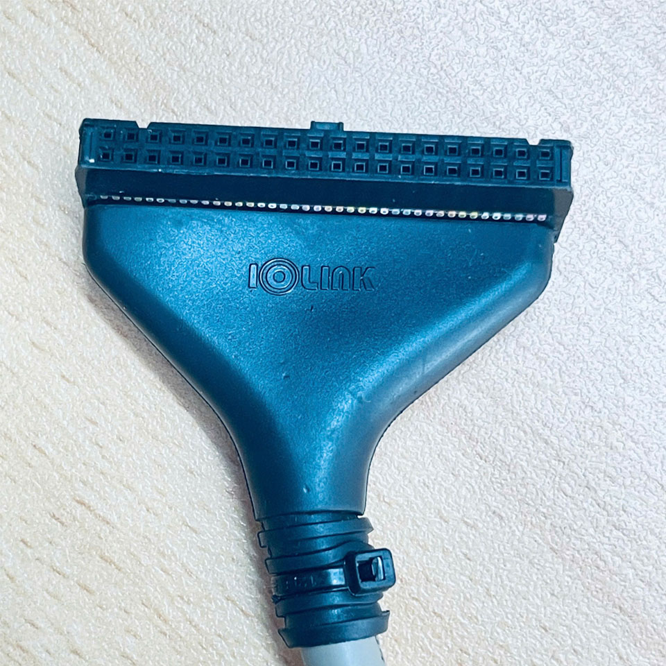 Cáp SAMWOM IO-LINK C40HF-05PB-3 Dài 0.5M PLC Connection I/O Cable A6CON4 40 Pin to IDC 40 Pin For PLC Mitsubishi Q Series