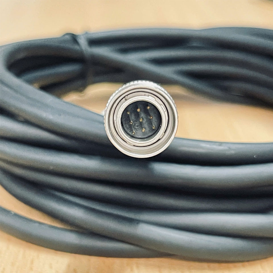Cáp Hirose 9 Pin Male to Male Cable HAE KWANG E300577 24AWG X 8C Length 5M