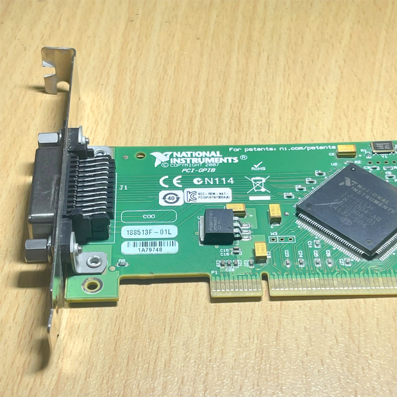 Card  National Instruments NI PCI-GPIB IEEE 488.2 PCI 4X GPIB Interface Card 188513F-01L