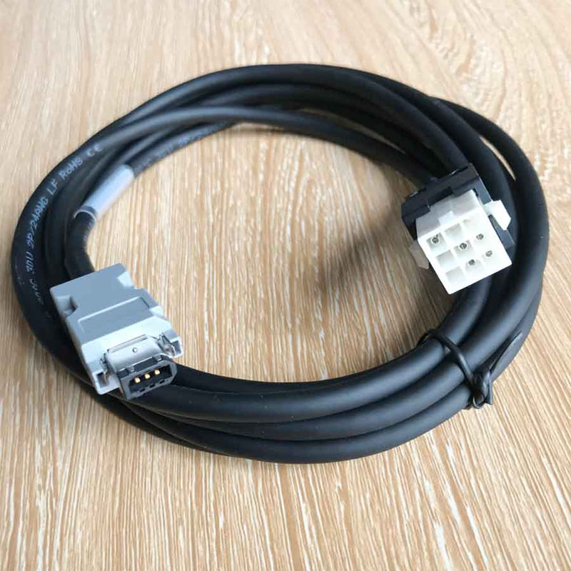 Cáp Encoder MFECA0300EAD-H Panasonic Minas A6 Length 20M Cable 139 Connector Molex 55100-0670 SM 6 Pin 1394 to 9 Pin Male 4.2mm Pitch 3 Row 170365-1 Connector For Panasonic A4/A5 Servo Motor Encoder Cable