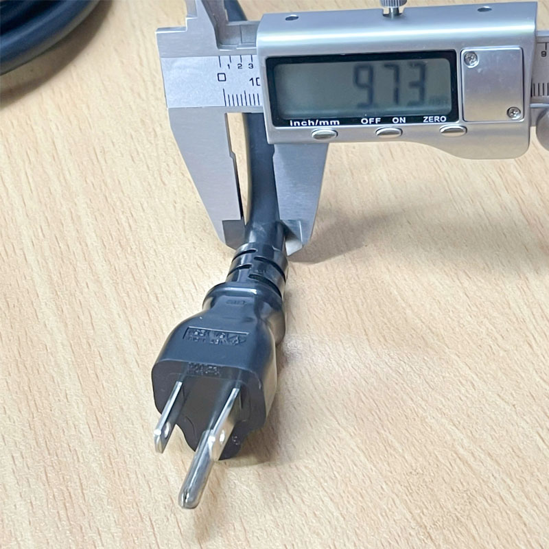 Dây Nguồn KAWASAKI KP-3000 NEMA 5-15P to C13 AC Power Cord 15A 125V 1875W 16AWG Dài 3M