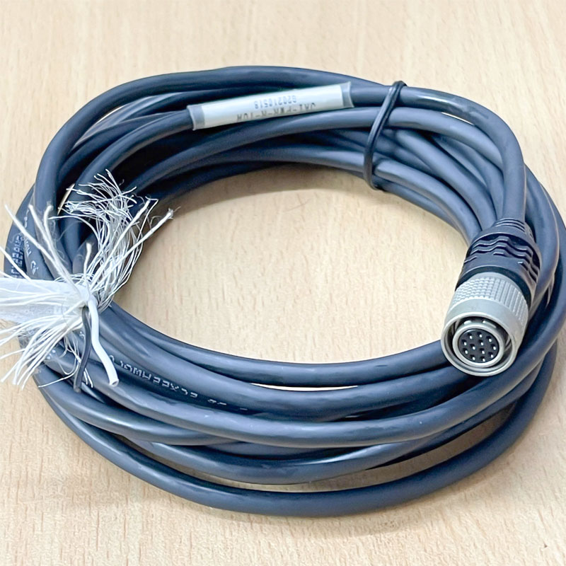 Cáp Power Cable Hirose 12 Pin Female HR10A-10P-12S(73) to 2 Core Dài 4.3M For Industrial Camera Sony CCD