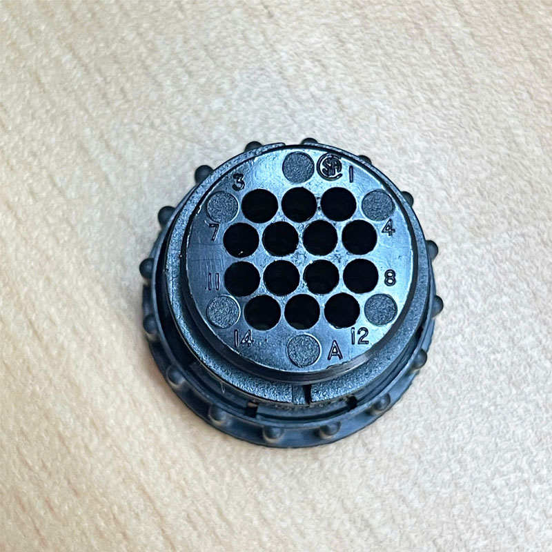 Đầu Jack Smema Connector 206044-1 Male 14 Pin For Connecting Machine Signals In The Production Line, Linking System Signals.