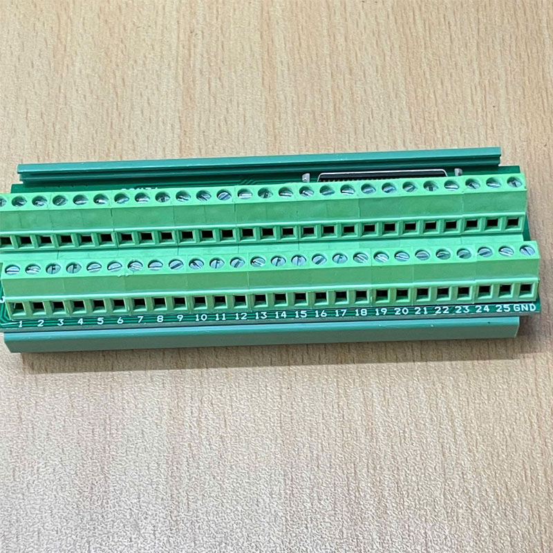 Cầu Đấu Original Domino Kết Nối Đầu Driver 50pin SCSI-50P - Lắp Trên Thanh DIN