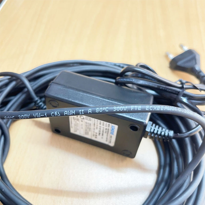 Adapter Original 12V 1.5A 18W LOADUS WQ-1812 DP-1201-6PIN-15M Connector Size Hirose HR10A-7P-6S(73) 6 Pin Female Dài 15M 50ft DP-1201-6PIN-15M For Basler Industrial Camera