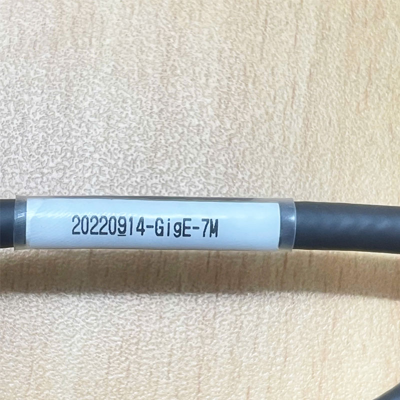 Cáp GigE-20220914-7M Cable High Flex GigE CAT6 Ethernet RJ45 Screw Locking ELECTRIC CABLE AWN 20276 80C For Basler Cognex CCD GigE Industrial Vision Camera