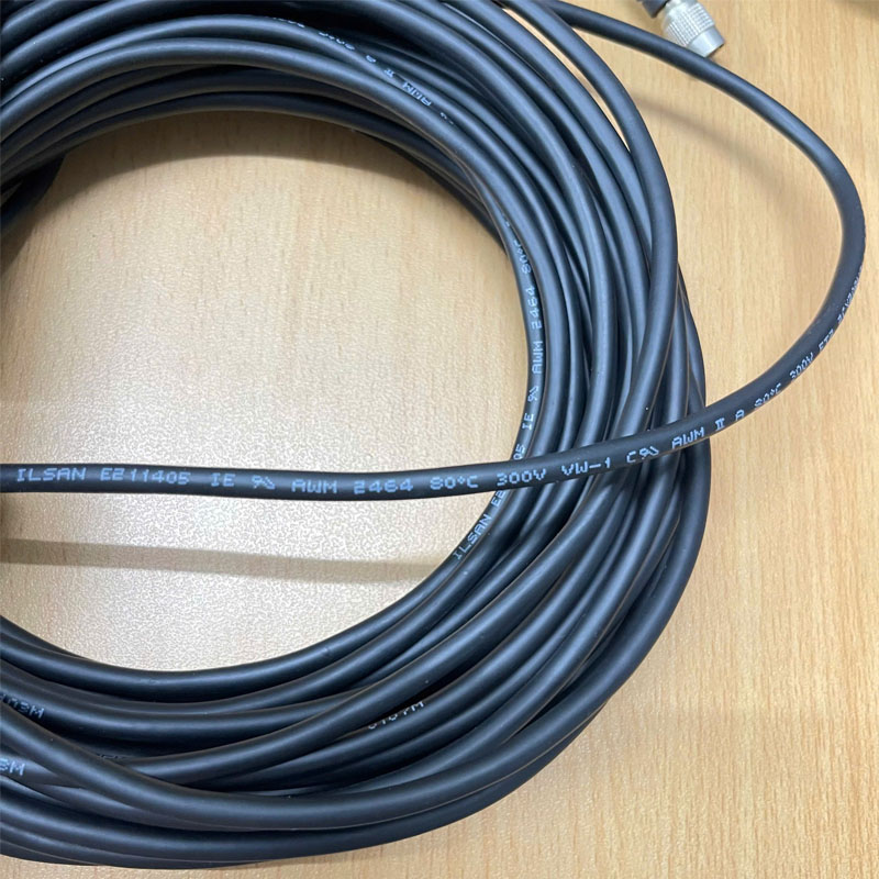 Adapter Original 12V 3.5A 42W LOADUS EQ-4212Fctc Connector Size Hirose HR10A-7P-6S(73) 6 Pin Female Dài 15M 6Pin-Power-Supply-15M-N For Basler Industrial Camera