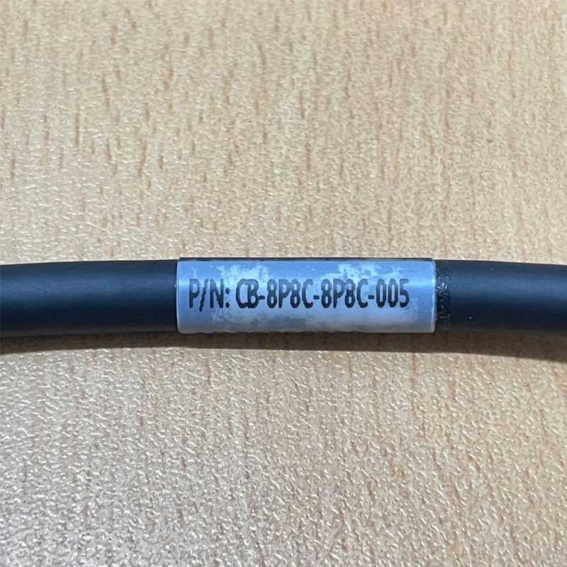 Cáp Camera Công Nghiệp Vuông Góc 90 Độ Dài Siêu Chịu Gập Mềm Dẻo Dài 5M CB-8P8C-8P8C-005 Cat6 26AWG/4P MOVEABLE CABLE Industrial Camera Gigabit Ethernet Cable Assemblies With Screw Locking 90 Degree Length 5M