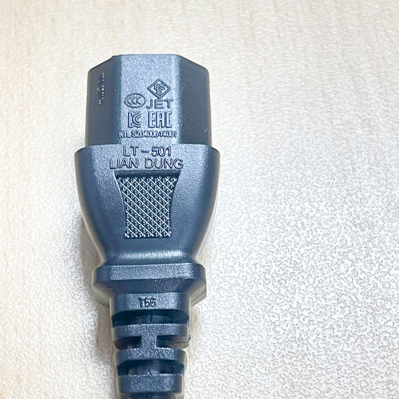 Dây Nguồn Máy Chủ Computer Server, UPS, PDU Cable Power Cord IEC C13 LT-501 to C14 LT-602 LIAN DUNG 038-004-332 13A 250V 18AWG 3x1.31mm² Dài 3M