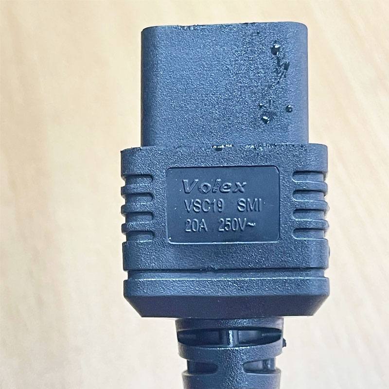 Dây Nguồn Cisco Volex 72-1411-01 CAB-C19-CBN Dài 4.2M Power Cord NEMA L6-20P to C19 20A 250V 12AWG 3x3.31mm² This High-Quality Cable For  High Power Audio Equipment