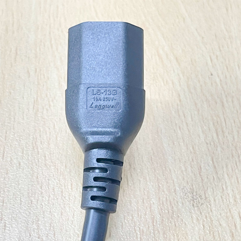 Dây Nguồn Longwell LP-54 LS-13G 10A 250V 1.8M NEMA 5-15P to C13 AC Power Cord 10A 250V 3x0.75mm 18AWG Dài 1.8M