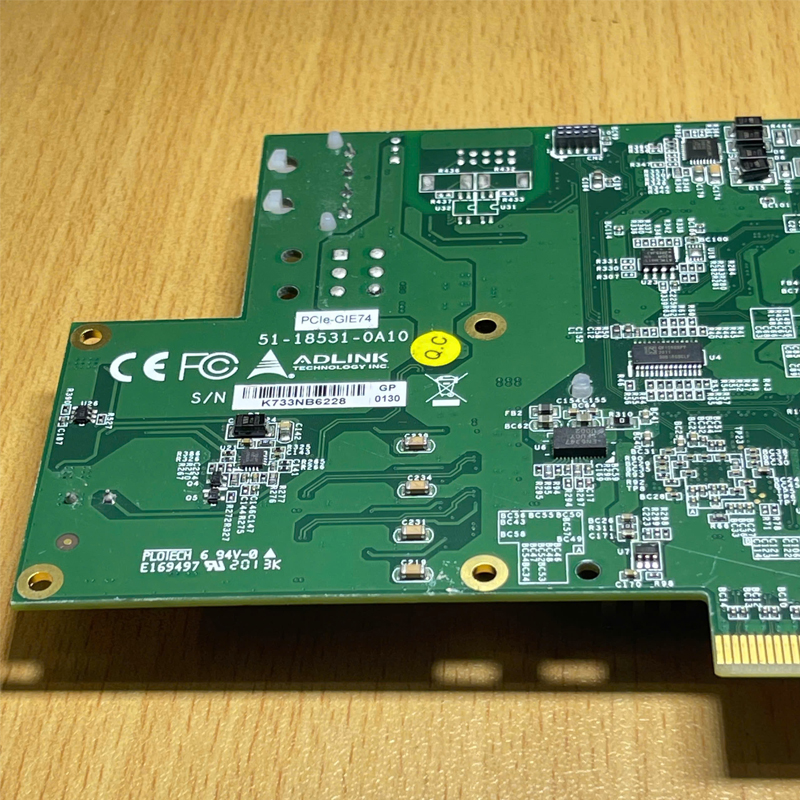 Card mạng ADLINK PCIe-GIE74  PCIE X4 RJ45 Quad 4 Port Industrial Network PoE - PC Card (GigE) cho Camera công nghiệp Basler