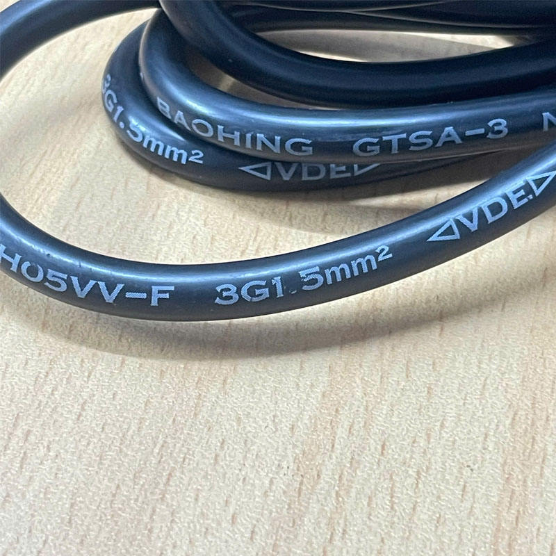 Dây Nguồn Máy Chủ VOLEX M2511A VAC19 AC Power Cord CEE 7/7 SCHUKO IEC60320 IEC C19 2 Prong 16A 250V 3x1.5mm² Length 2.5M