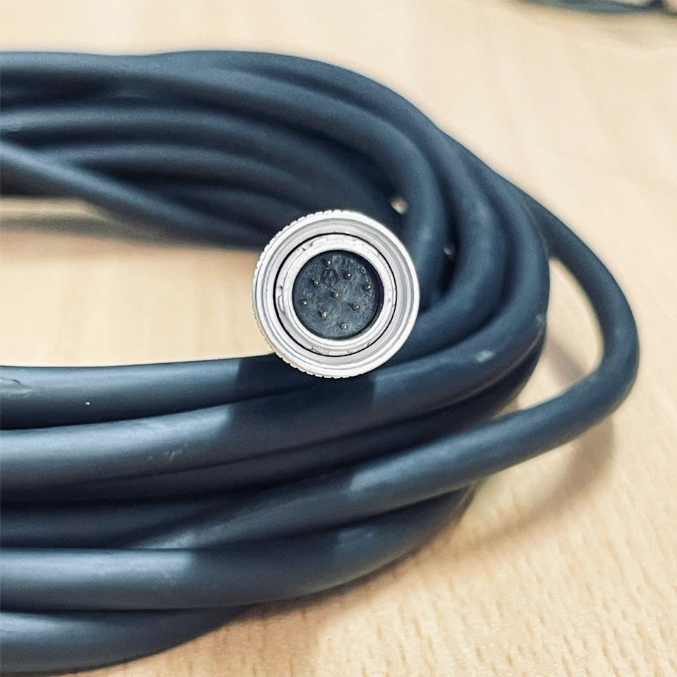 Cáp Hirose 9 Pin Male to Male Cable HAE KWANG E300577 24AWG X 8C Length 5M