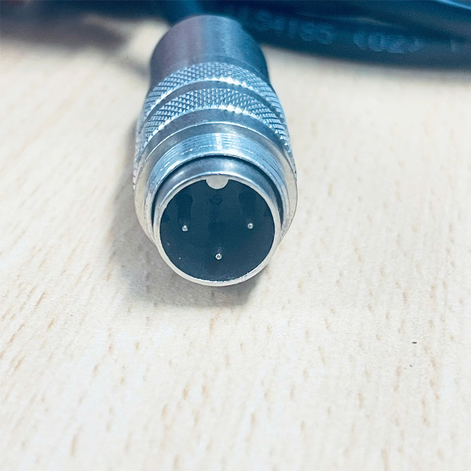 Cáp CBL-RINGER-1 Cable M16 3 Pin A-Code Male to Female Circular Connector Dài 6M For Control Industrial Cable