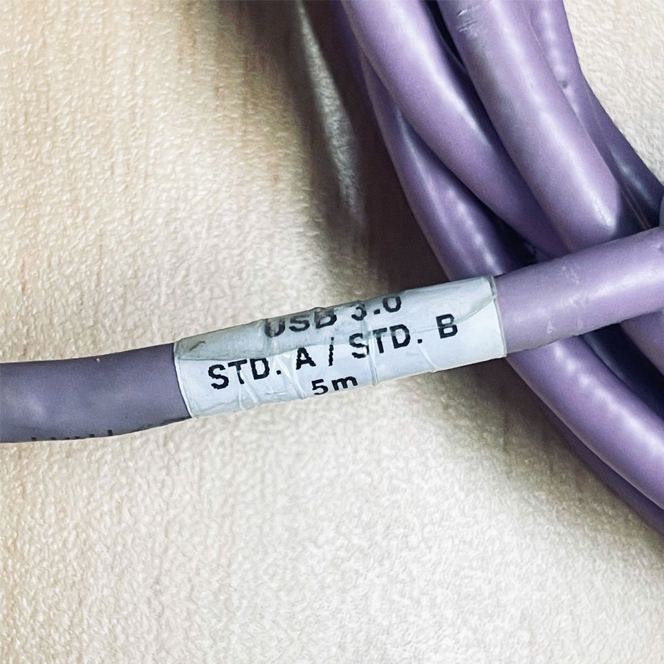 Cáp USB 3.0 SuperSpeed Vision Industrial Camera Cable USB 3.0 Type A to Type B STD.A/STD.B Dài 5M Purple Colour