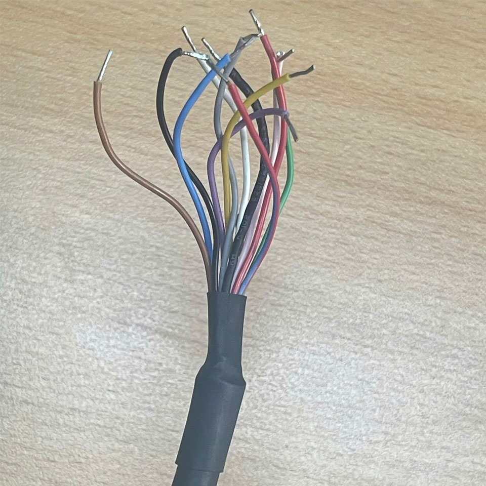 Cáp Nguồn Và Tín Hiệu Điều Khiển Cognex CCB-M12Y12FS-5 Dài 5M Power And I/O Breakout Cable M12 A-Coded 12 Pin Female to 12 Core Open Wire For For Cognex In-Sight 7000 9000 2800 And DataMan 580 Microscan V430 F430 CCB-PWRIO Camera Sensors.