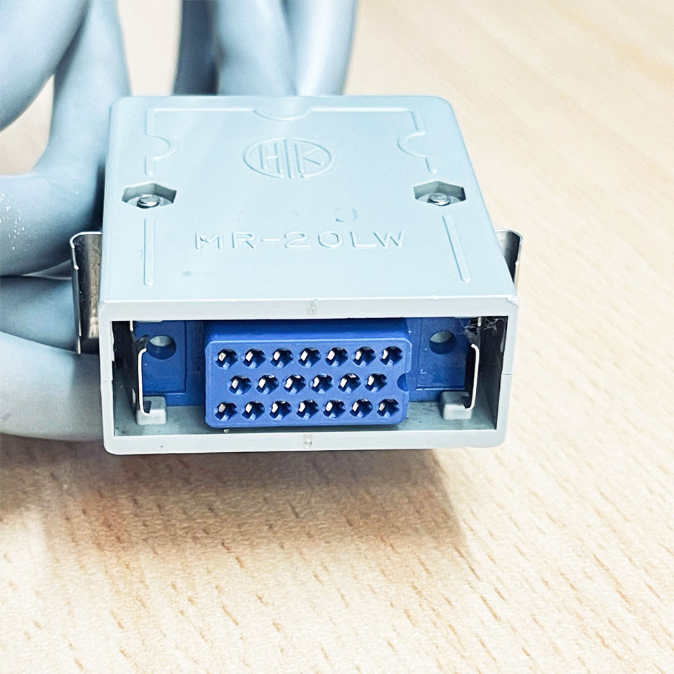 Jack Nối Cáp Công Nghiệp HONDA HK MR-20LW 20 Pins Female with Crimp Cable Connector For Control System CNC Machine Tool FFanuc, Fuji, Okuma